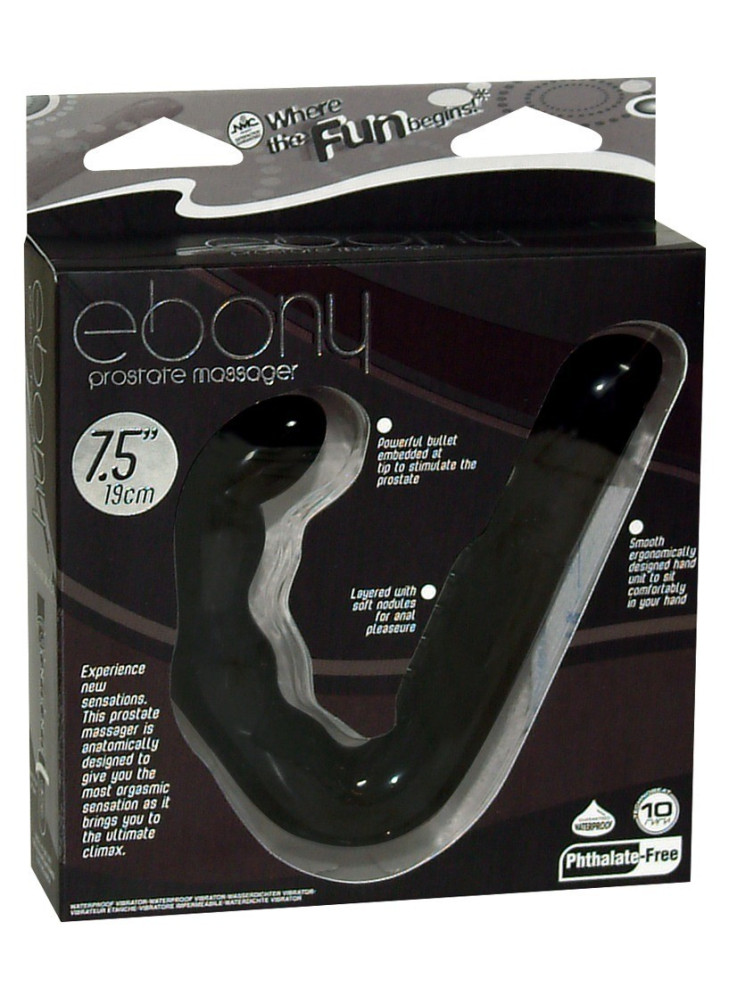 Ebony Prostate Massager
